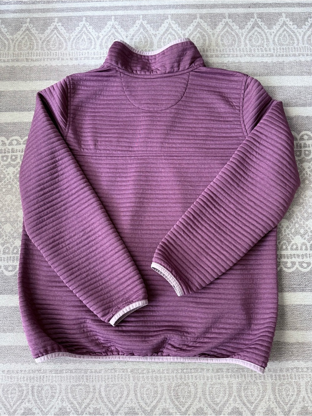 Women’s LL Bean Quarter Snap Pullover - XL - Picture 2 of 3